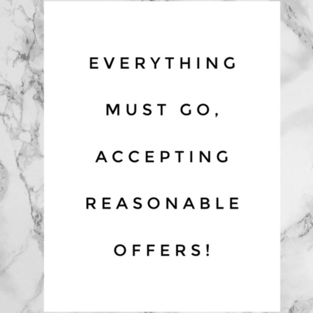 Send me you reasonable offer